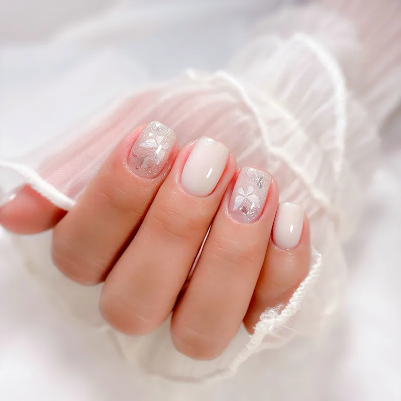 Gel extension nails